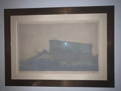 Woodblock Print and Serigraph on Paper by Tetsuya Noda - "Kazuwara"