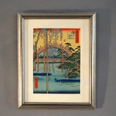 Woodblock Prints by Hiroshige and Hasegawa Sadanobu III C1950