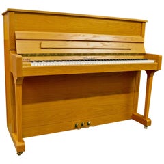 Vintage Woodchester Piano, Handmade in England with Bleached Oak Cabinet