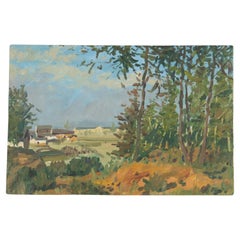Paysage en bois, sud de la France, 1900-25