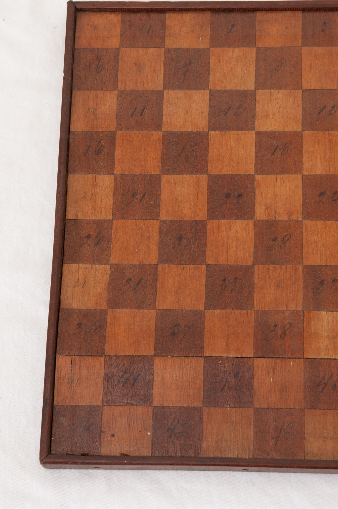 Other Wooden 10 x 10 CheckerBoard
