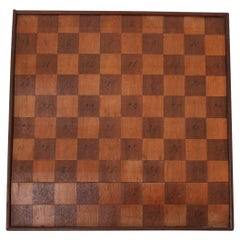 Wooden 10 x 10 CheckerBoard