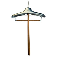 Wooden and aluminum coat hanger possible Reguitti