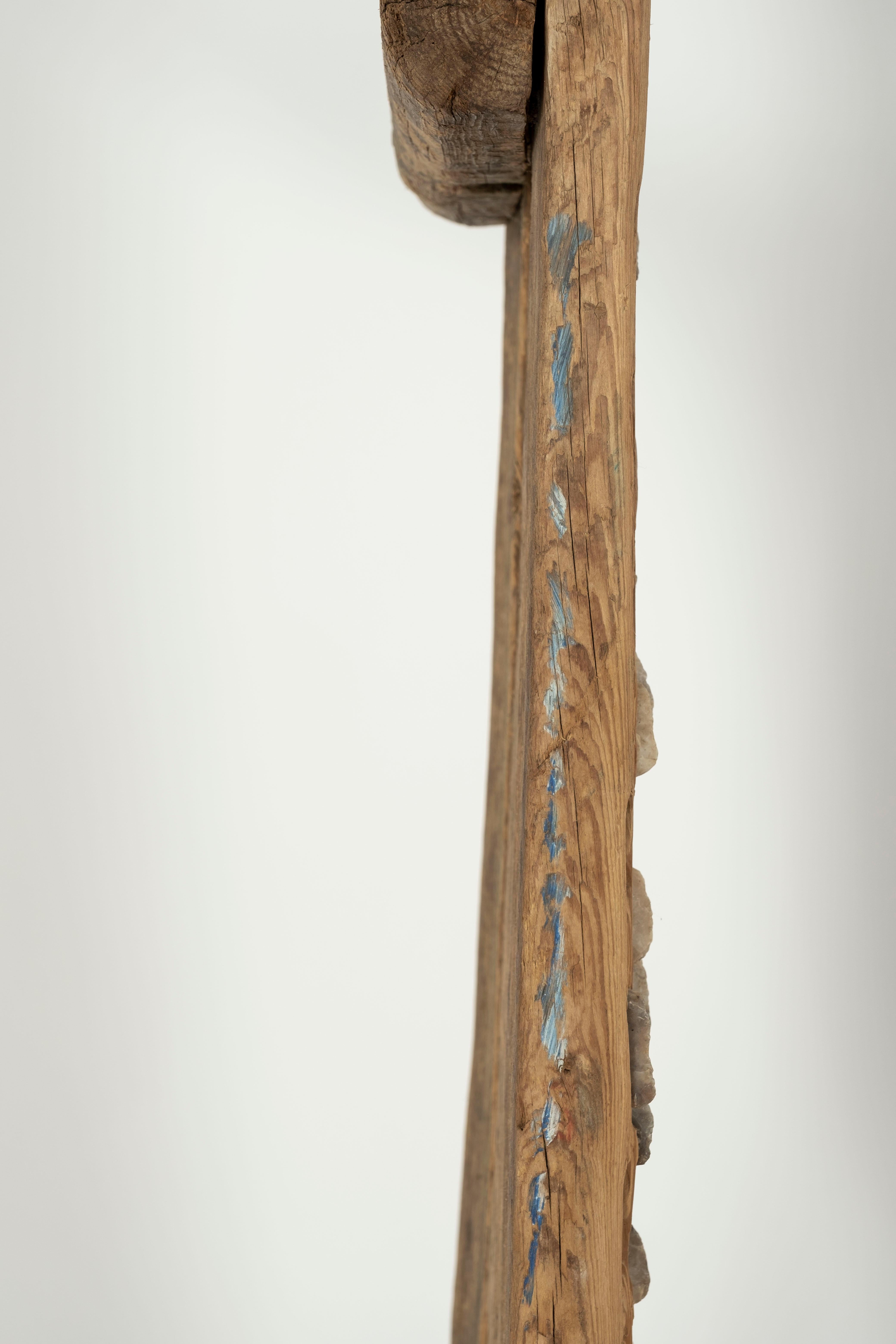 Wooden and Flint Stone Thresher 7