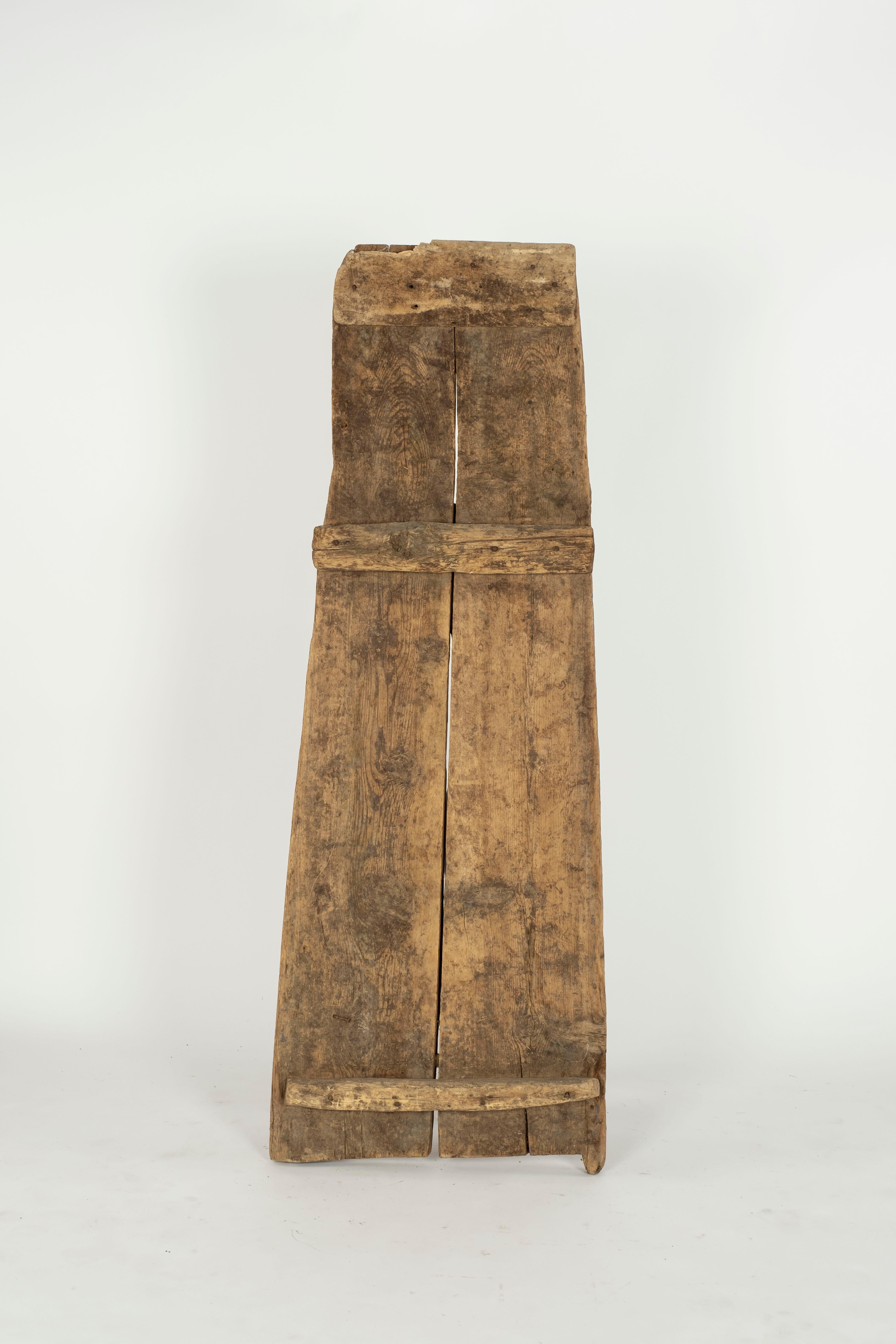 Wooden and Flint Stone Thresher 8