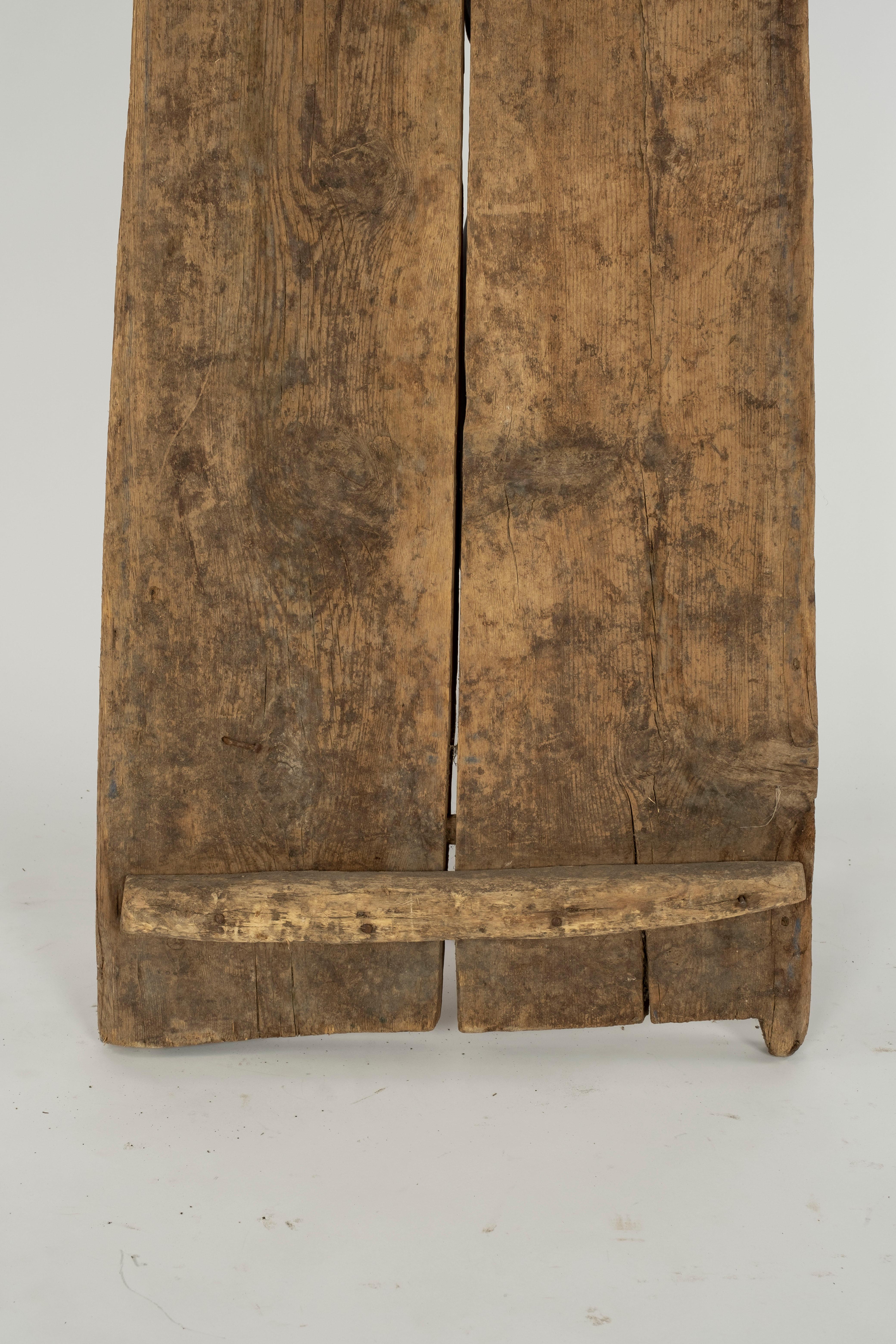 Wooden and Flint Stone Thresher 10