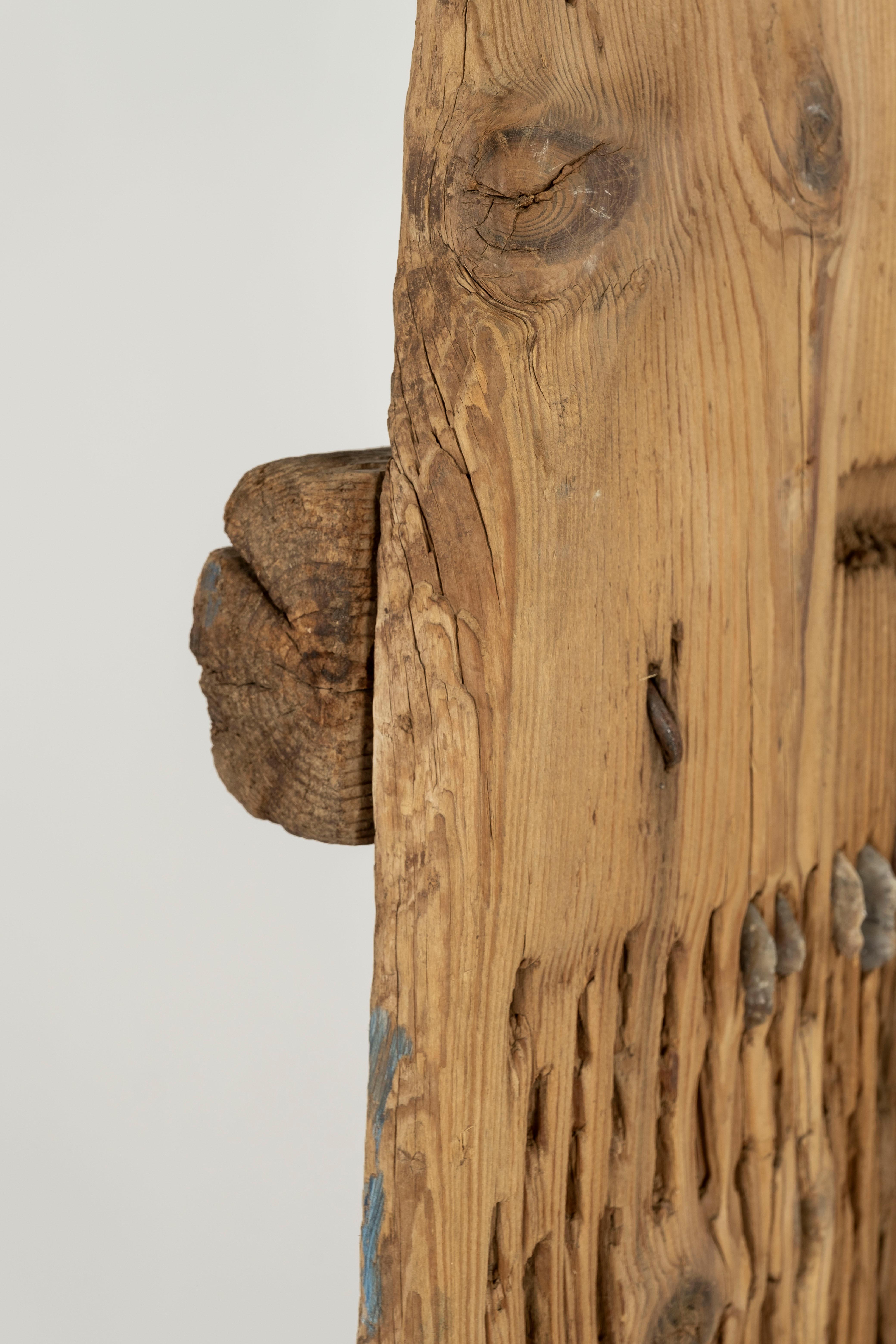Wooden and Flint Stone Thresher 1