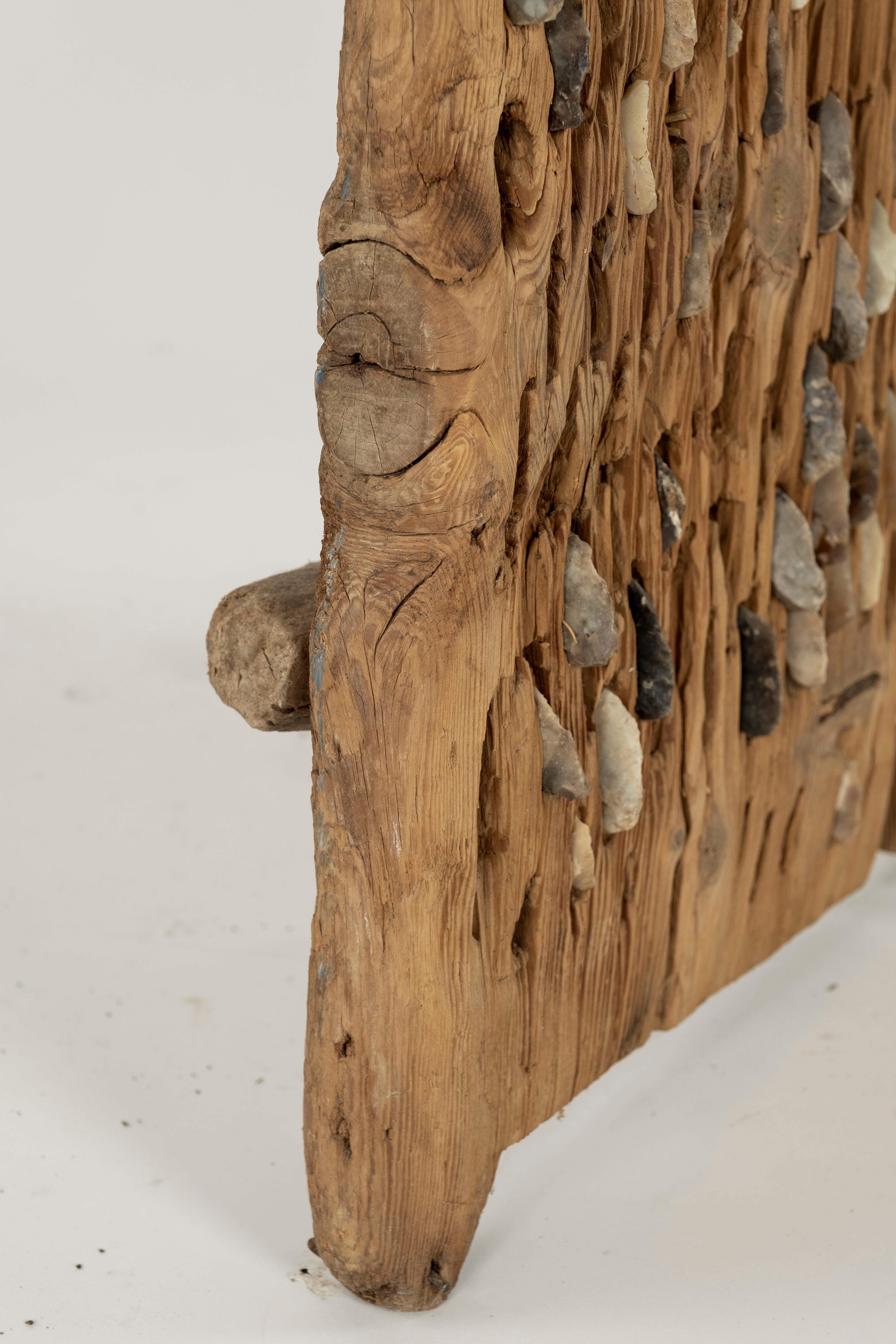 Wooden and Flint Stone Thresher 2
