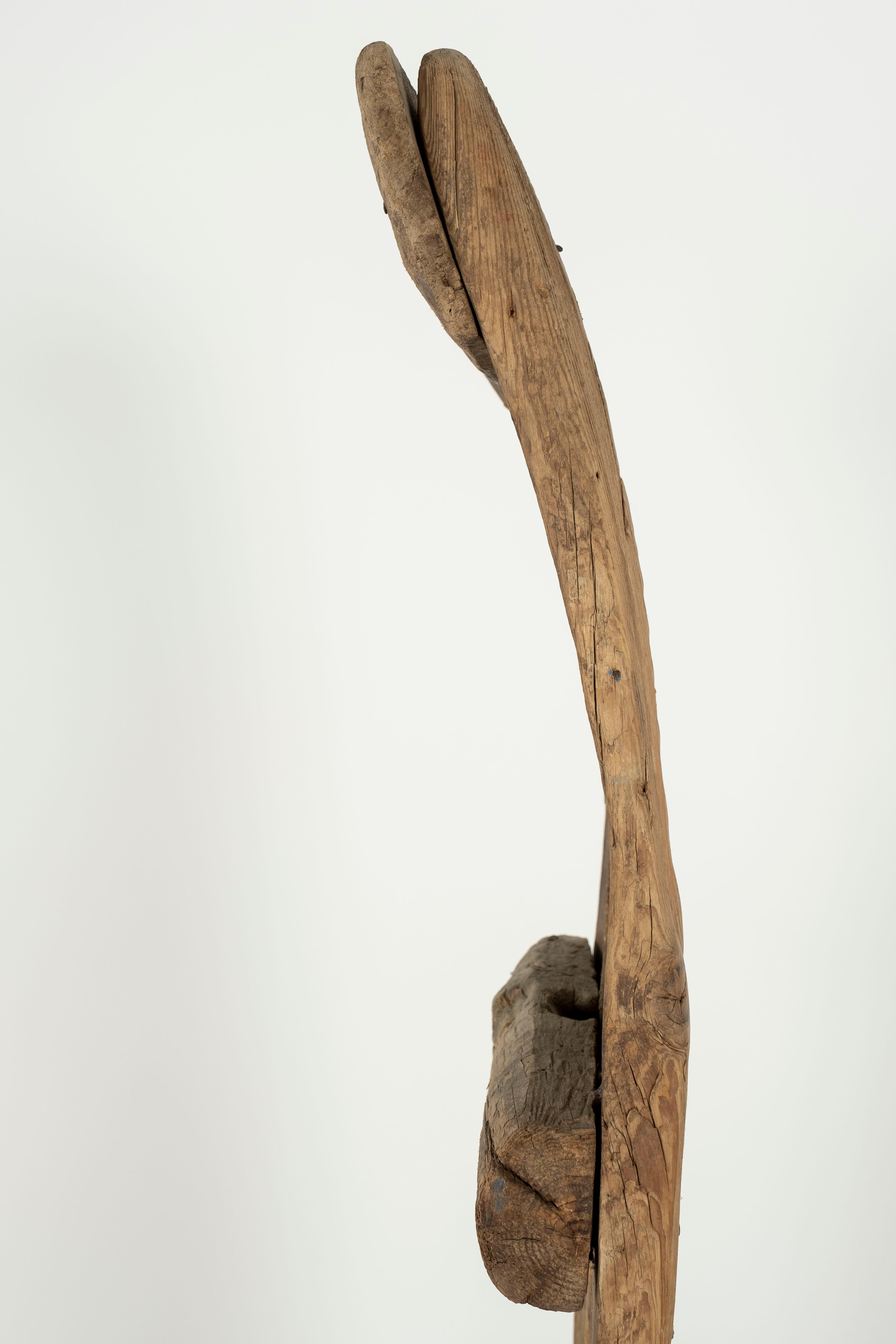 Wooden and Flint Stone Thresher 3