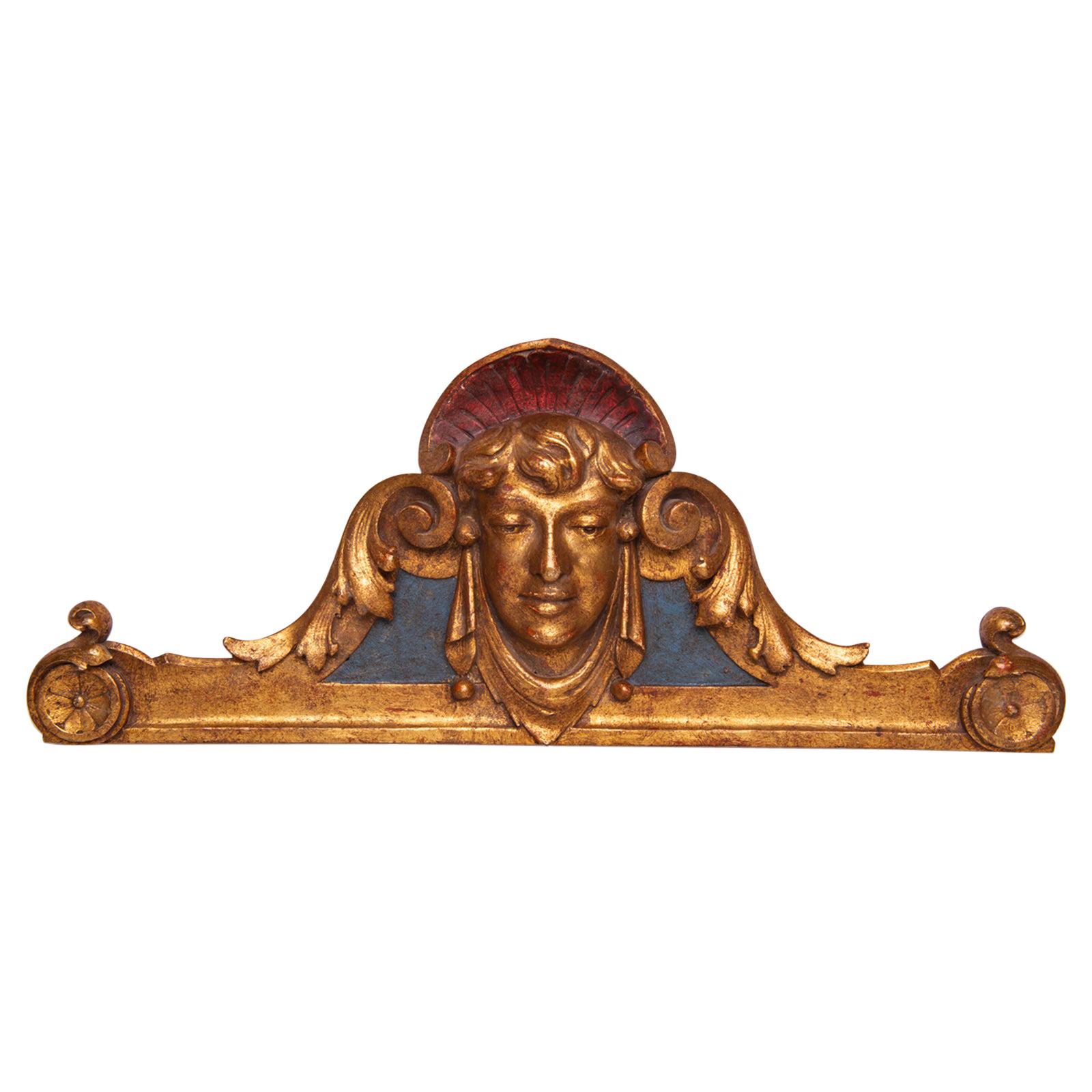 Wooden Antique Special Overdoor or Over Mirror or Headboard