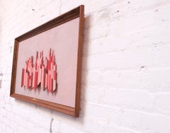 Wooden Architectural "Wolkenkratzer" Model by Möller