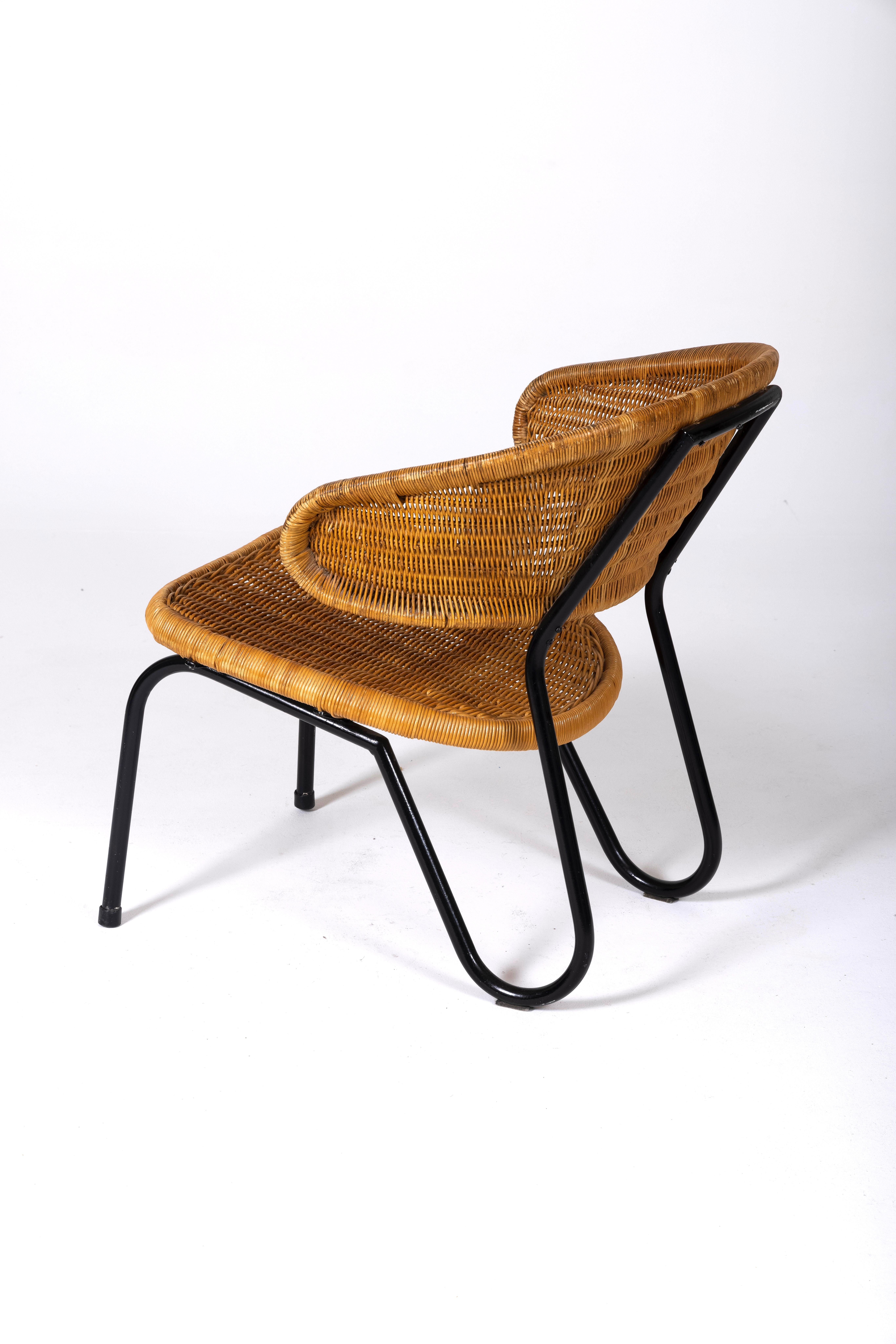 Wooden armchair by Dirk Van Sliedregt. 2