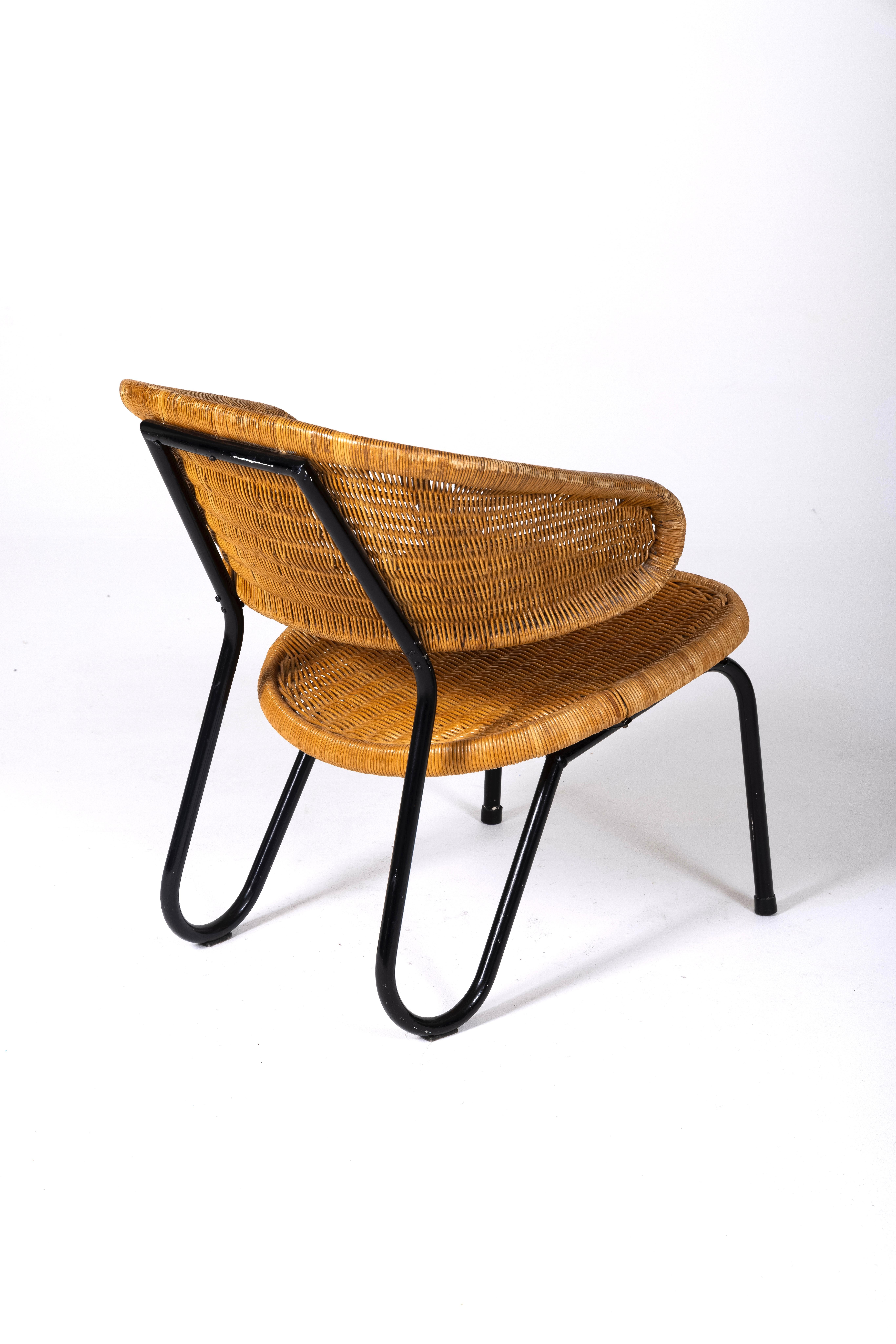 Wooden armchair by Dirk Van Sliedregt. 4