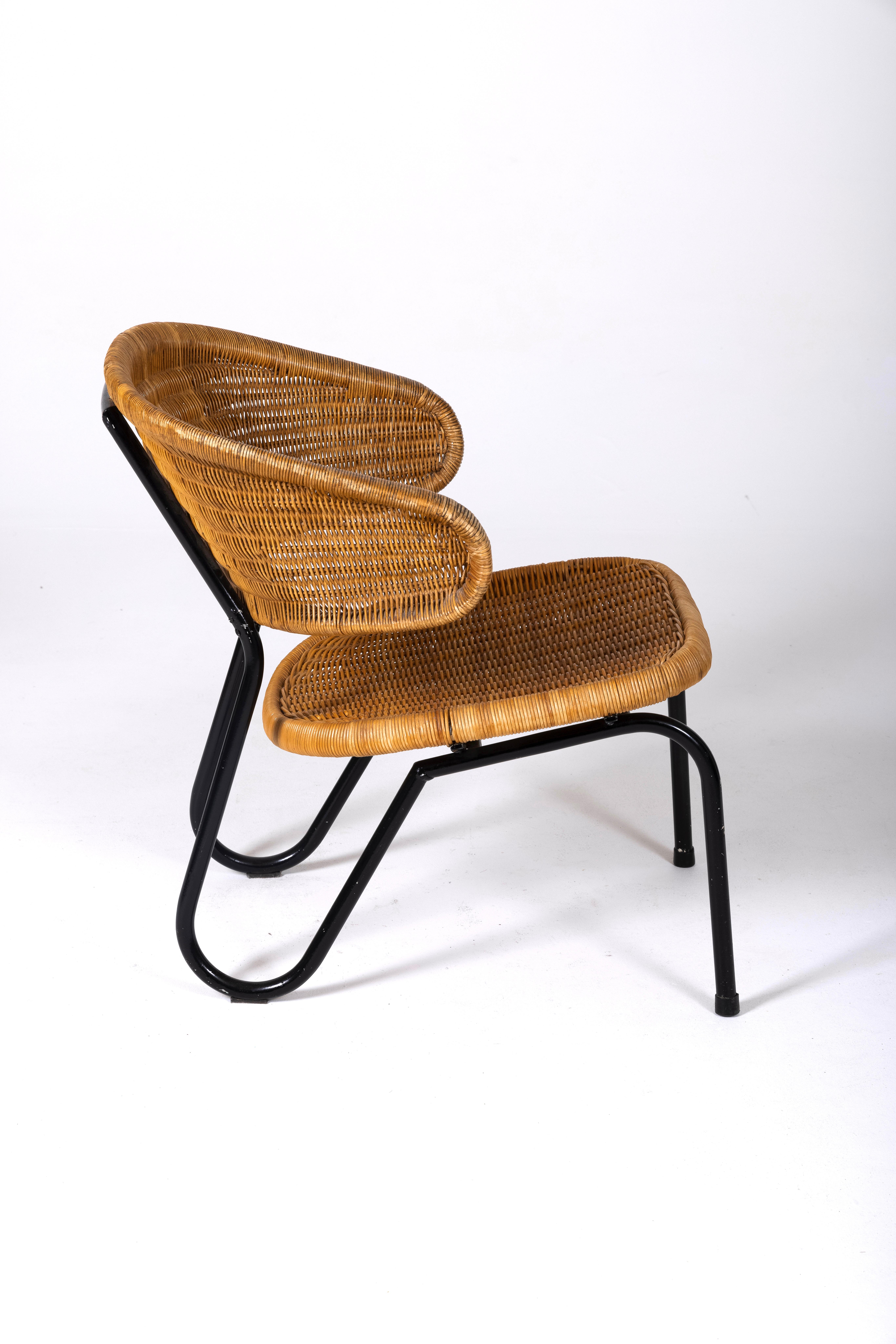 Wooden armchair by Dirk Van Sliedregt. 5