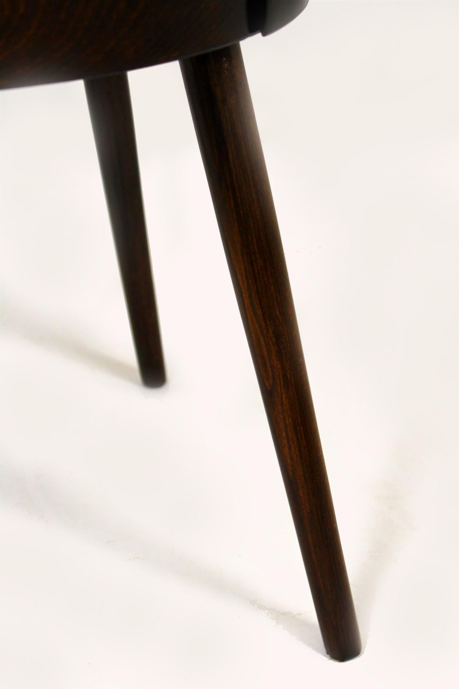 Wooden Armchair by Lubomír Hofmann for Ton, 1950s 10