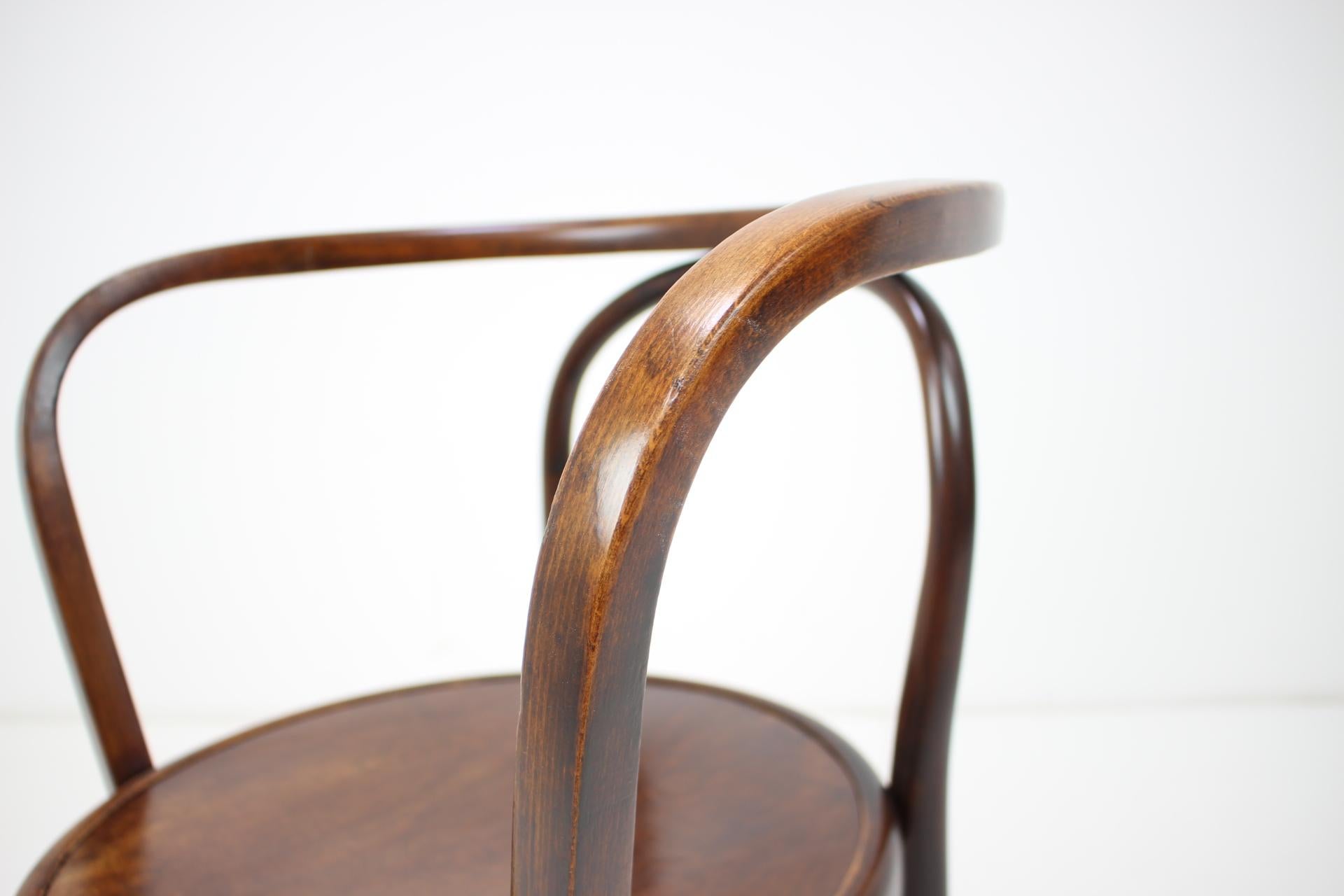 Wooden Armchair Mundus Vienna Style Thonet, 1920's For Sale 2