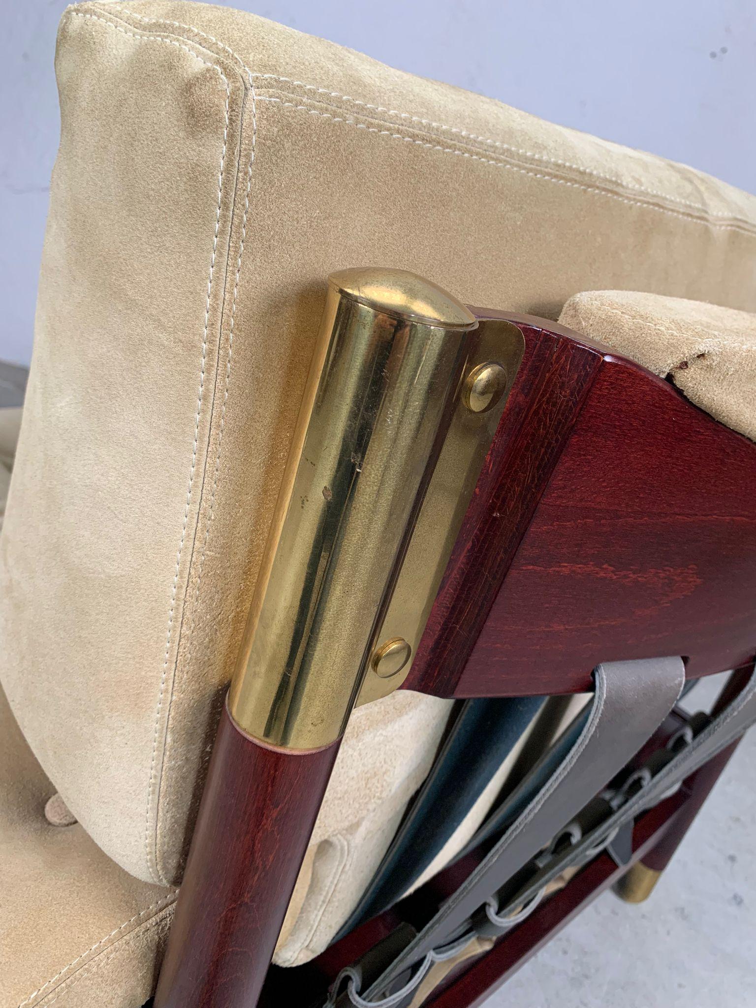 Wooden armchair with velvet upholstery by Carlo De Carli, Sormani, 1960s, Italy en venta 6