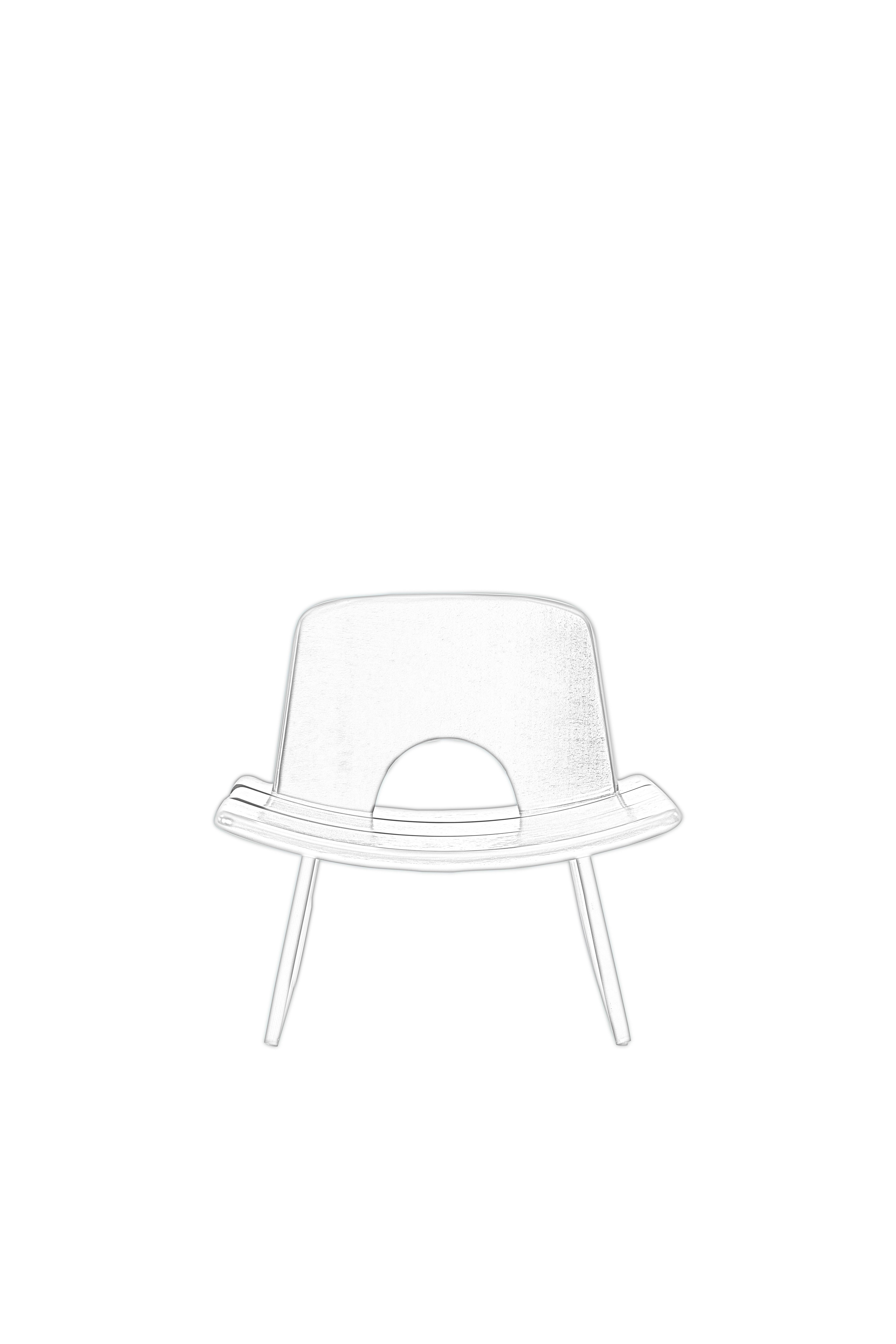 Leather Wooden Armchair, Wood Chair, Wooden Seating, Black Armchair For Sale