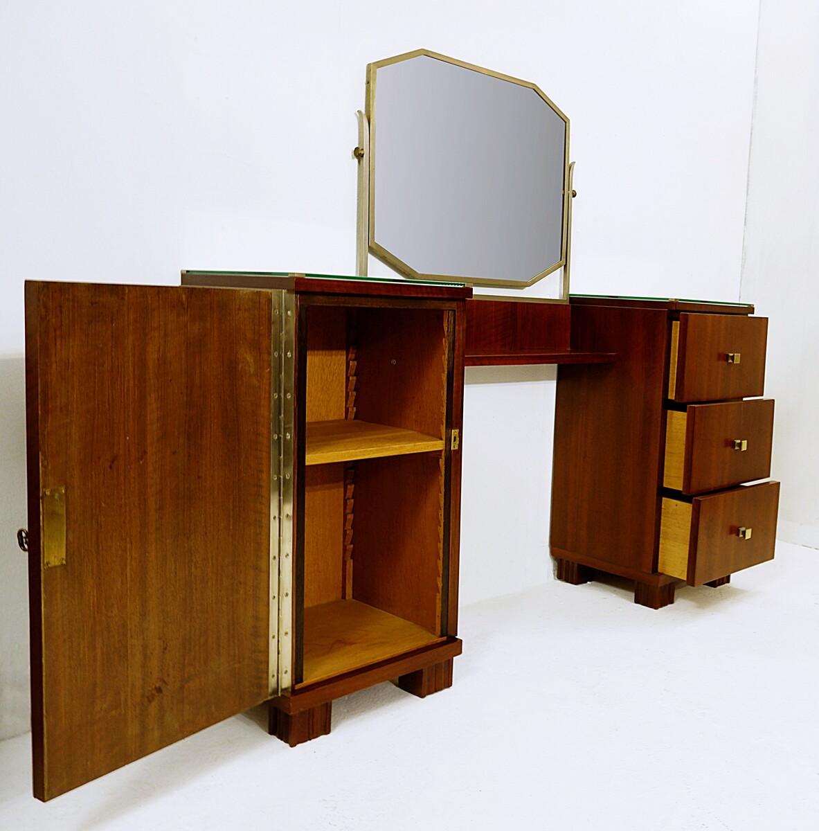 Wooden Art Deco Dressing Table 3