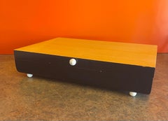 Wooden Art Deco Flatware Box by 1847 Rogers Brothers