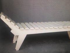 Chaises longues en bois Art Deco dans le style de Robert Mallet-Stevens, vers 1930