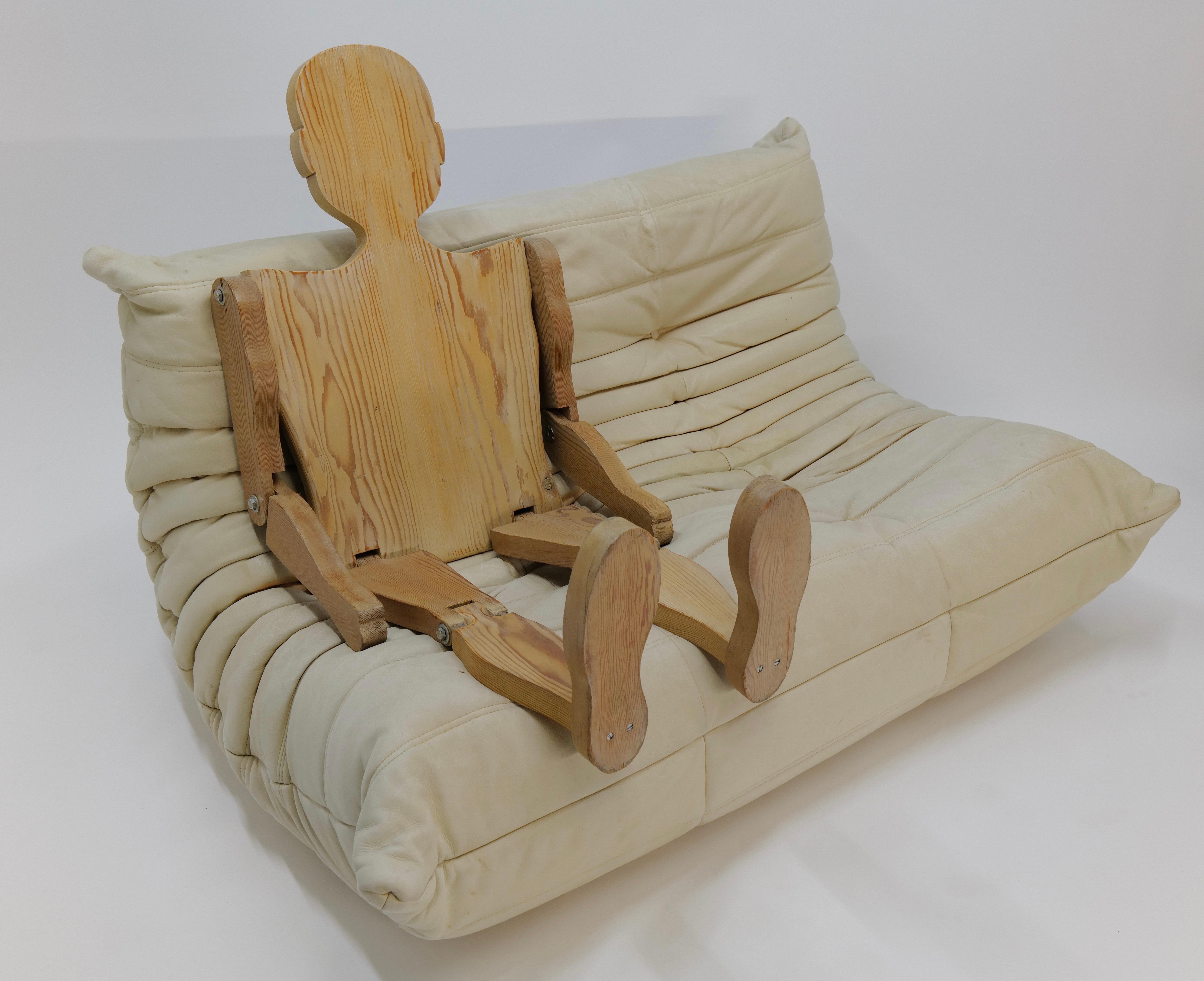 Mannequin d'art populaire articulé en bois en vente 2