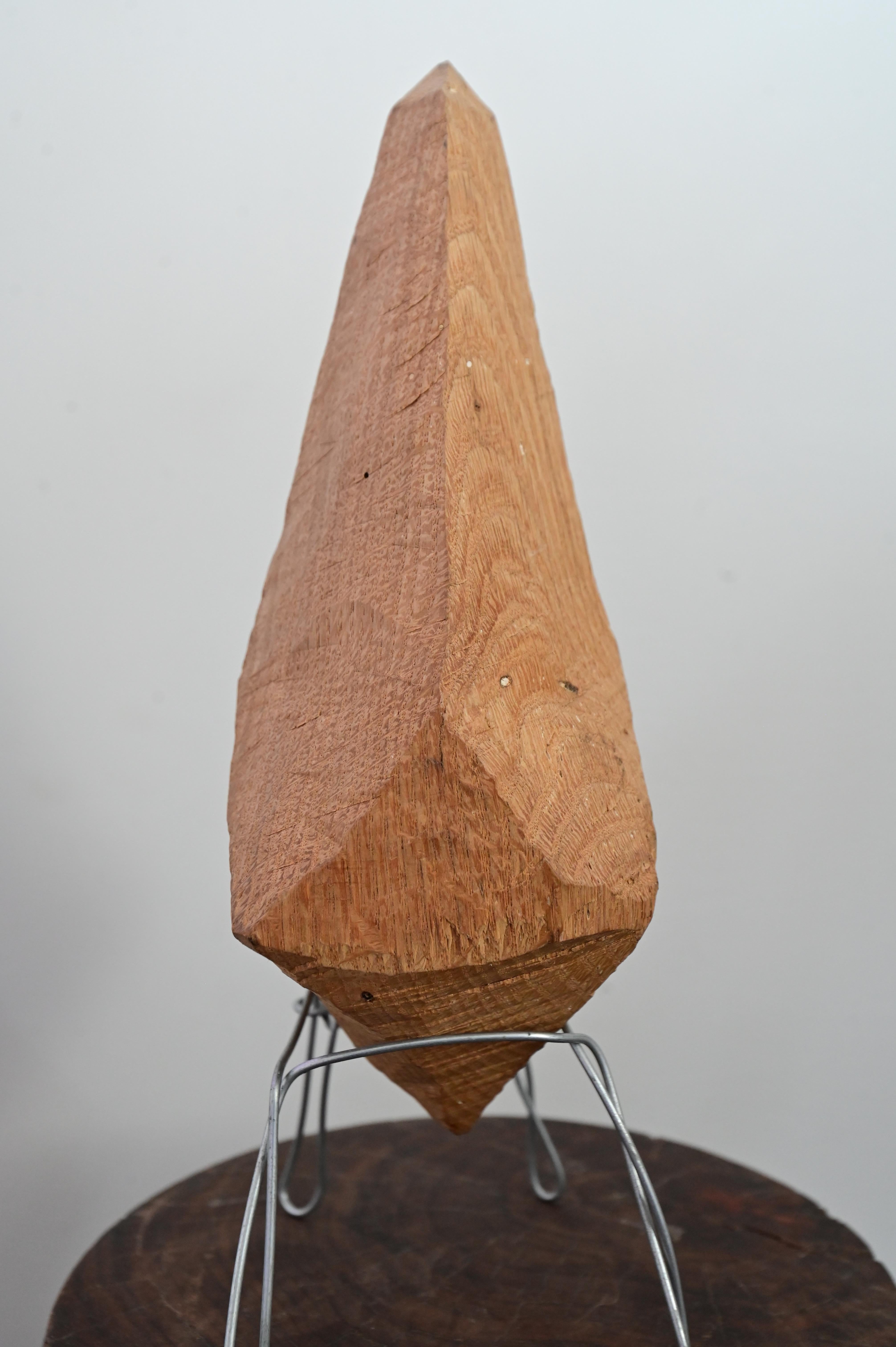 Américain Sculpture d'artefact en bois en vente