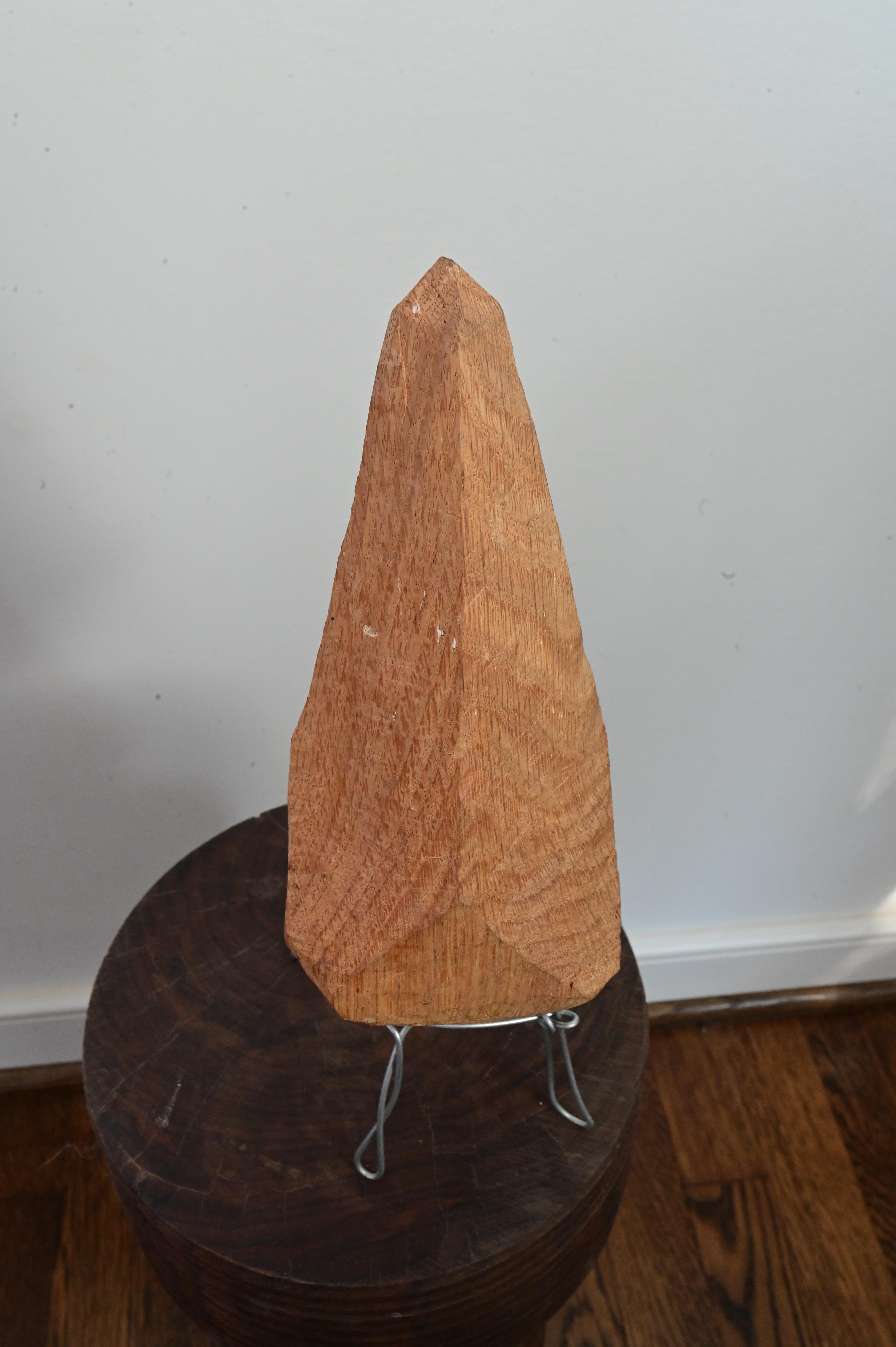 Bois Sculpture d'artefact en bois en vente