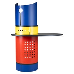 Wooden bar cabinet, Postmodern Style, 1988
