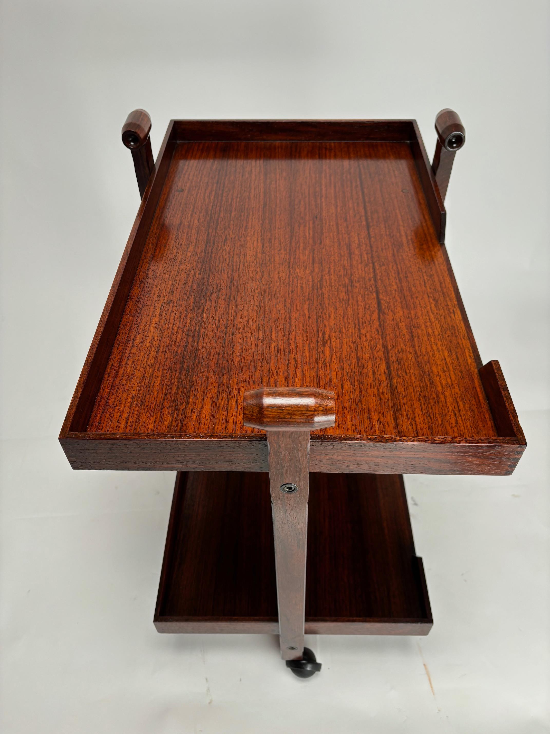 Milieu du XXe siècle Trolley de bar « CR20 » de Franco Albini pour Poggi, Italie, 1958 en vente