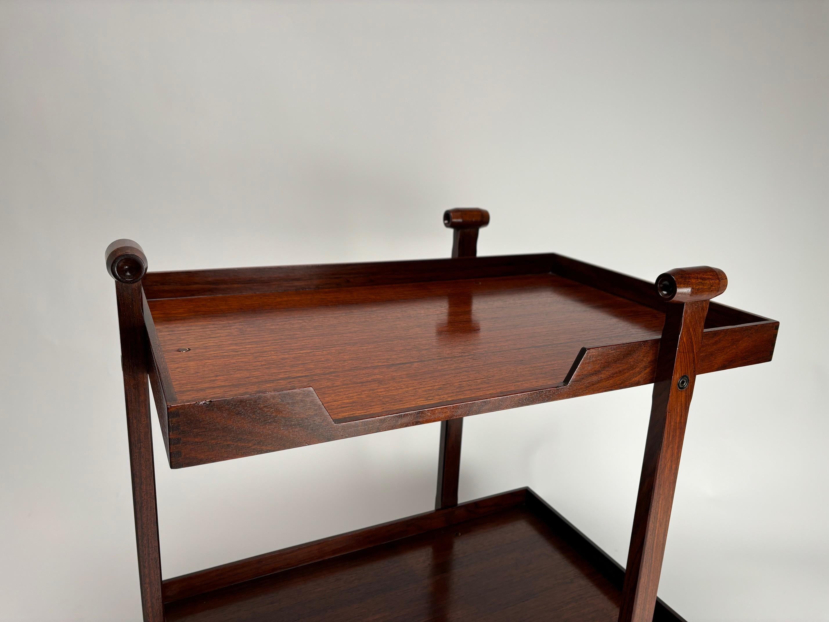Trolley de bar « CR20 » de Franco Albini pour Poggi, Italie, 1958 en vente 1