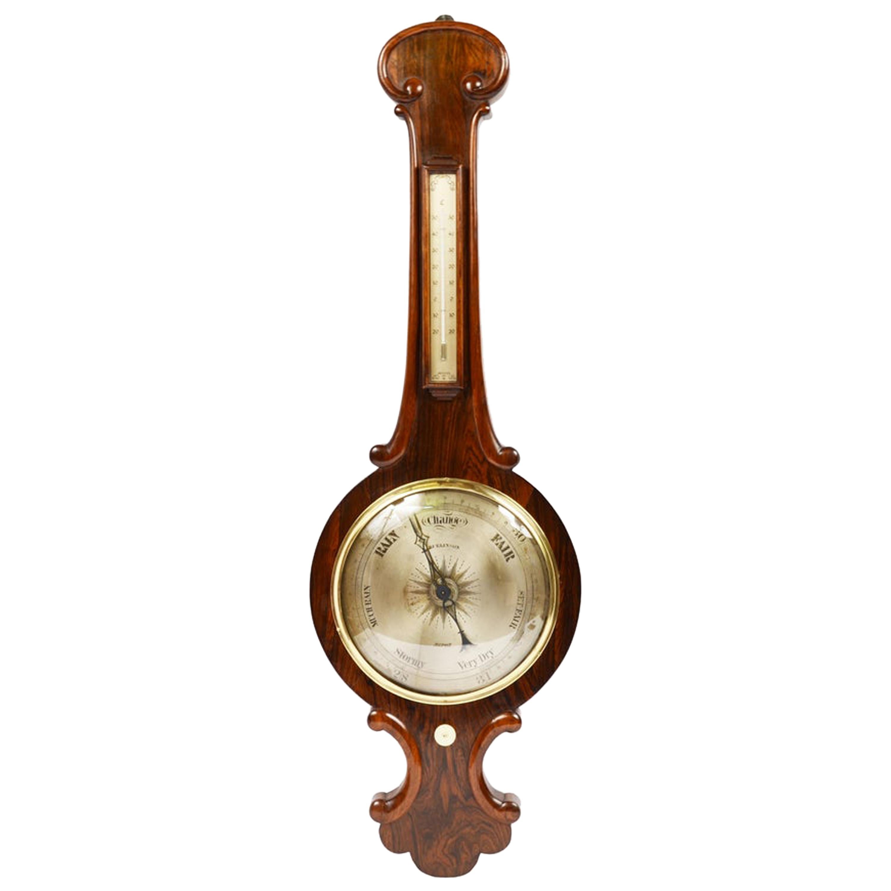 Clock making Barometer Made in France. 