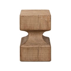 Wooden Beam Stool