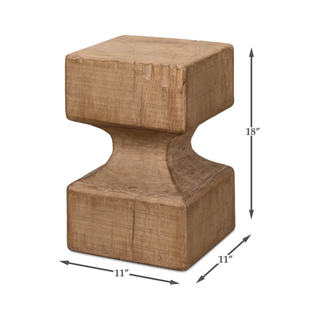 Wooden Beam Stool For Sale 2