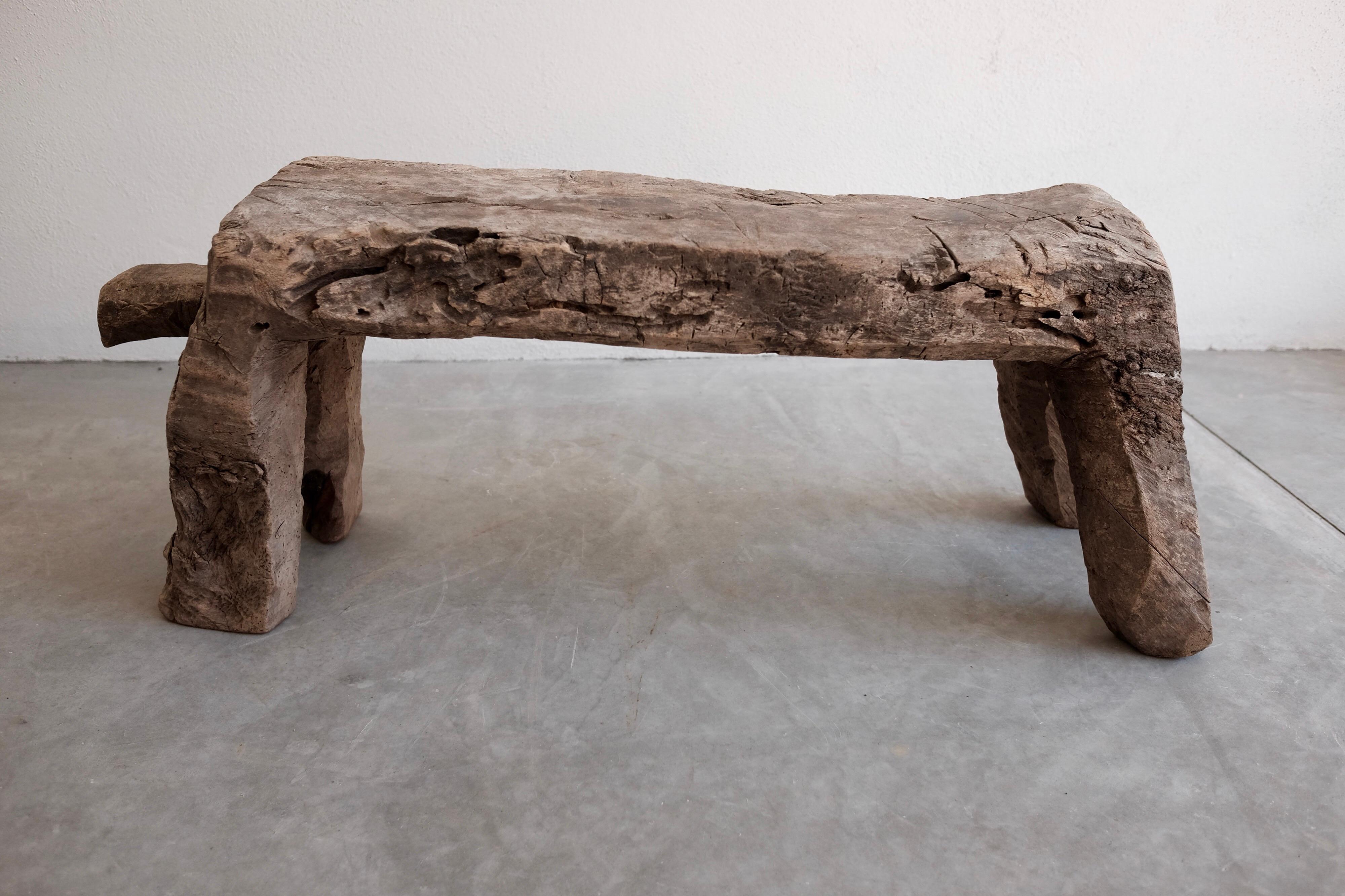 Mexican Wooden Bench from Mexico