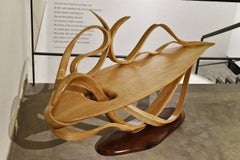 Panchina in legno, telaio in legno,  Telaio n. 1 - Serie Fluentum