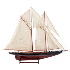 Wooden Bluenose Boat Model