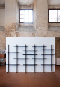 Vintage Wooden bookshelf designed by Ignazio Gardella for Azucena