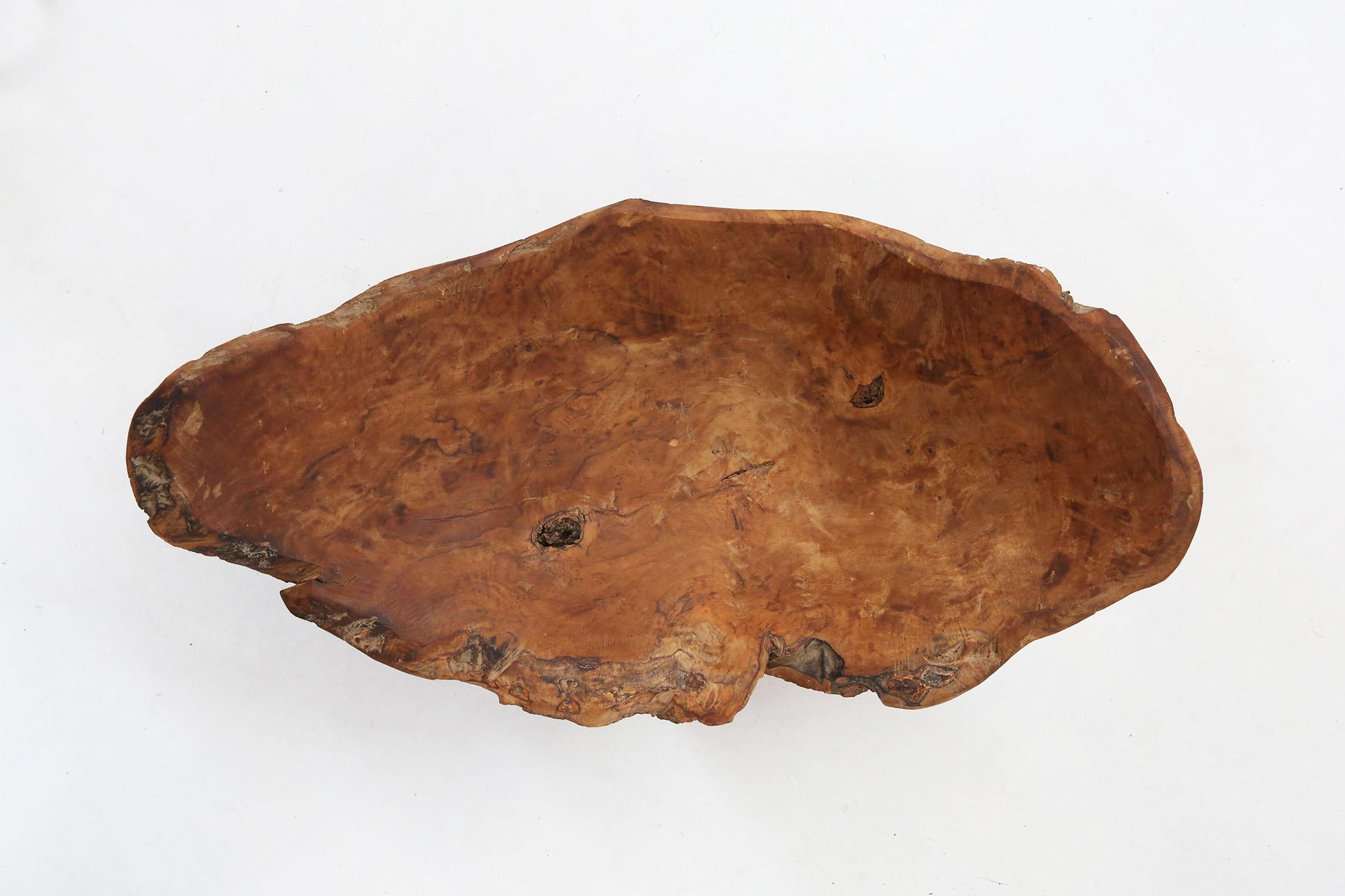 French wooden bowl Ca.1950 For Sale