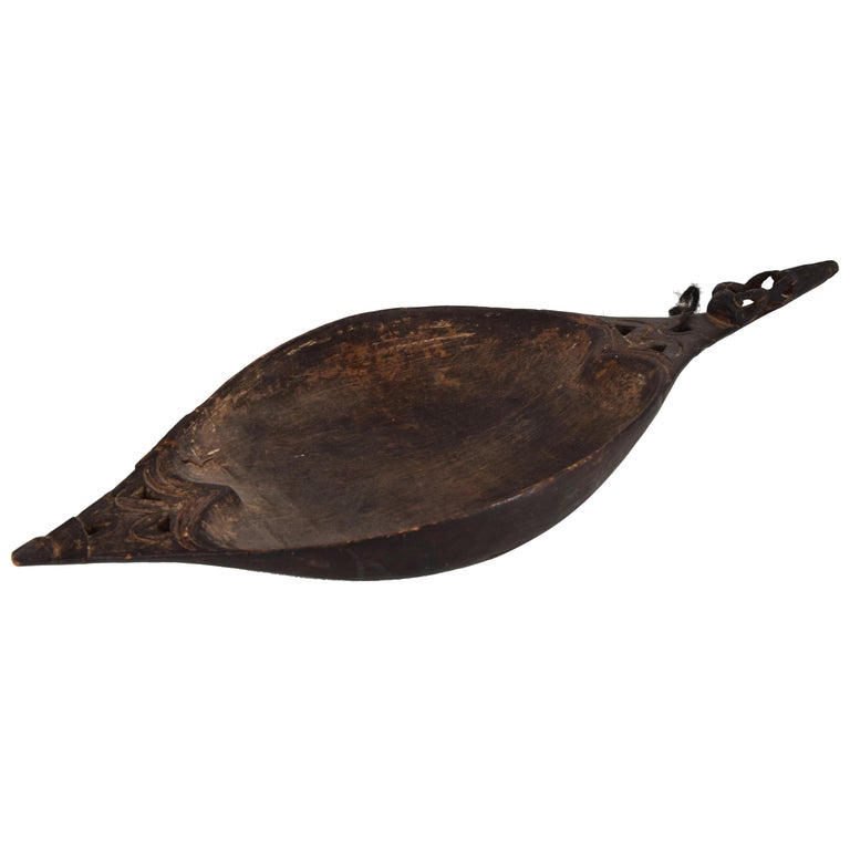 Wooden Bowl from Papua New Guinea For Sale