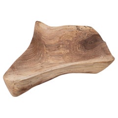 Wooden Bowl, Handmade, Carved, By Logniture