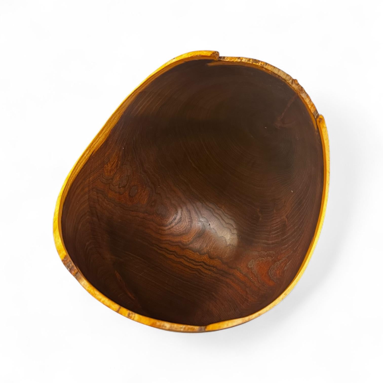 Danois Bol en bois en laurier Par Hans Henning Pedersen en vente
