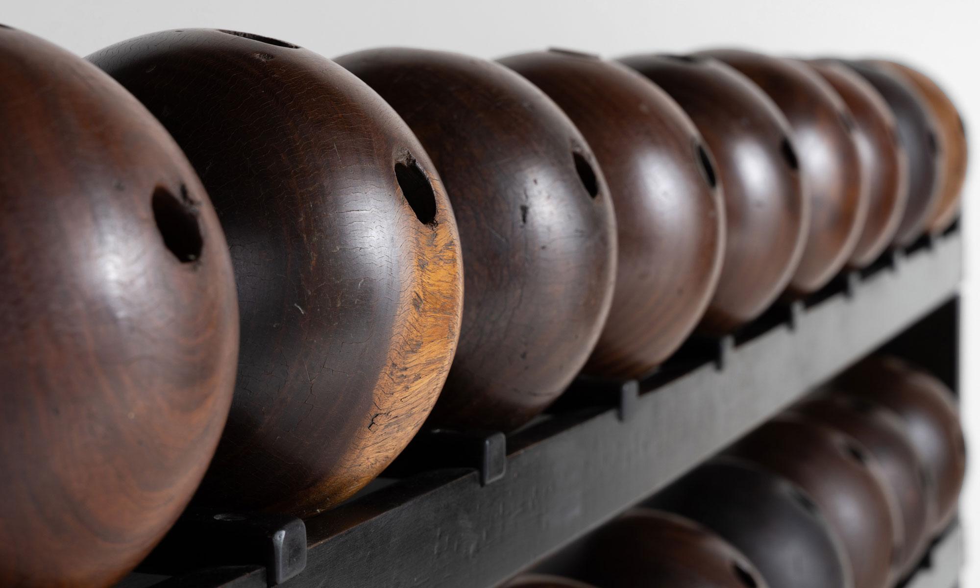 wood bowling ball rack plans