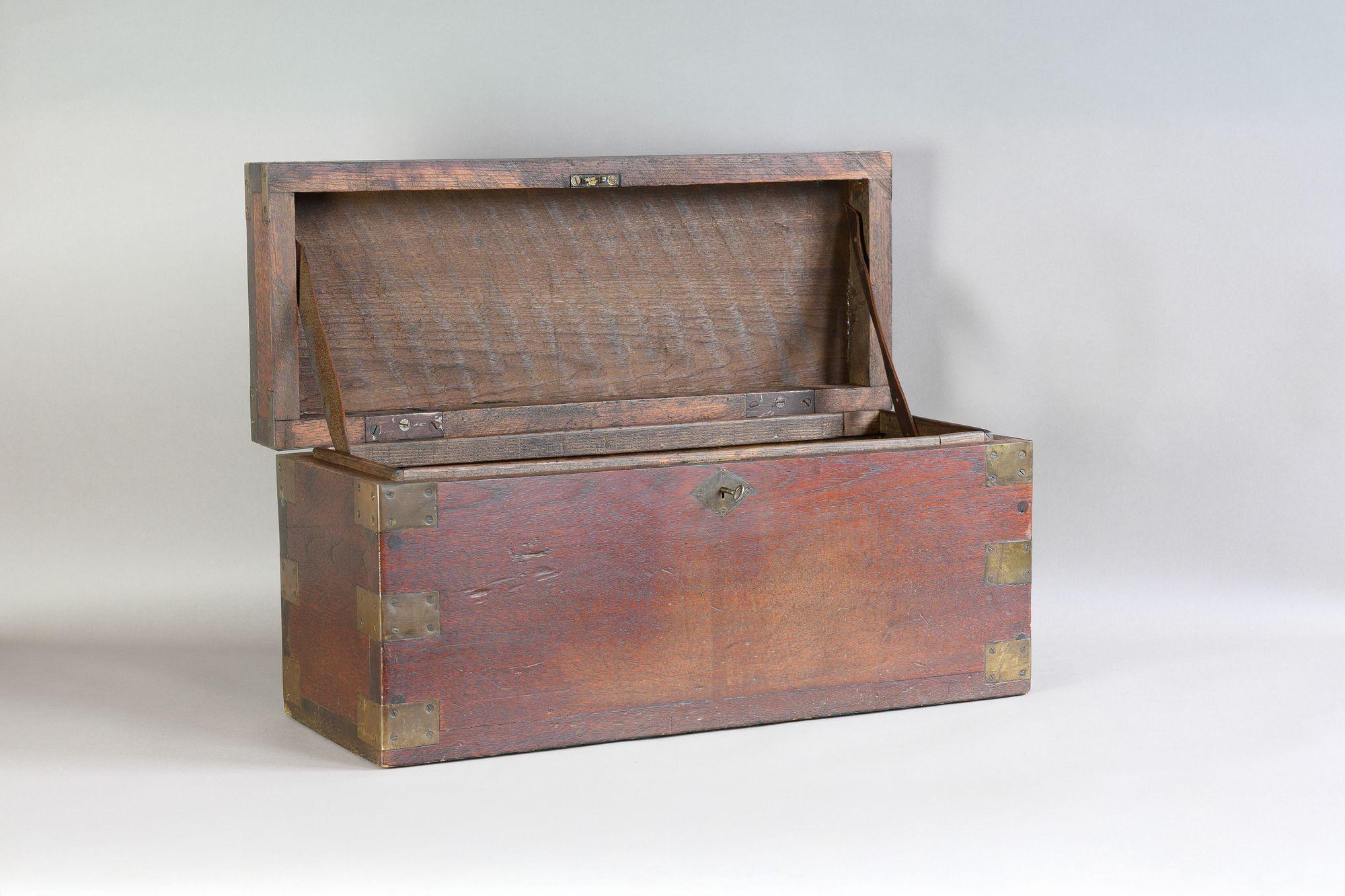 British Wooden Box For Sale
