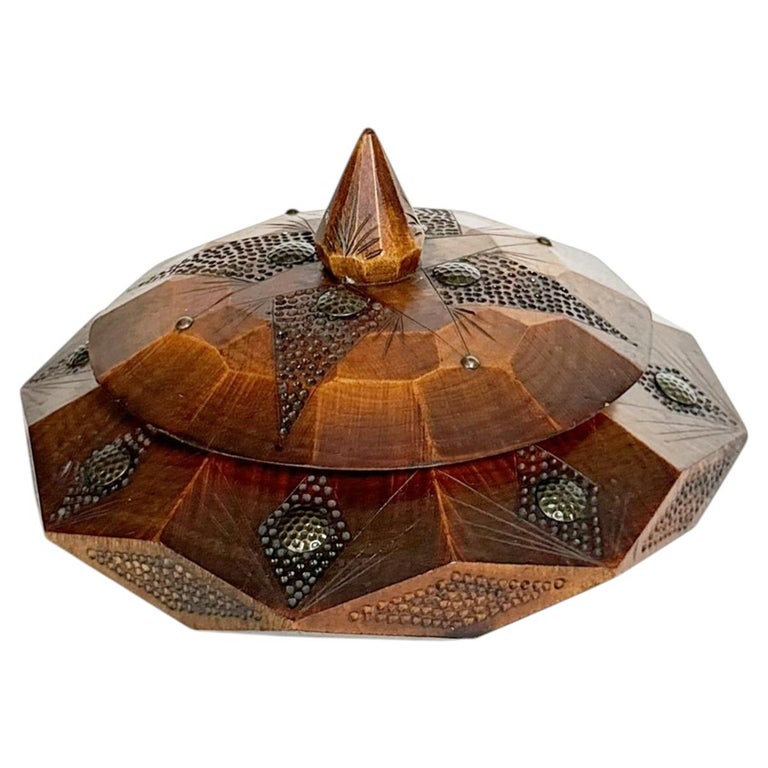 Wooden Box, France, 1970s