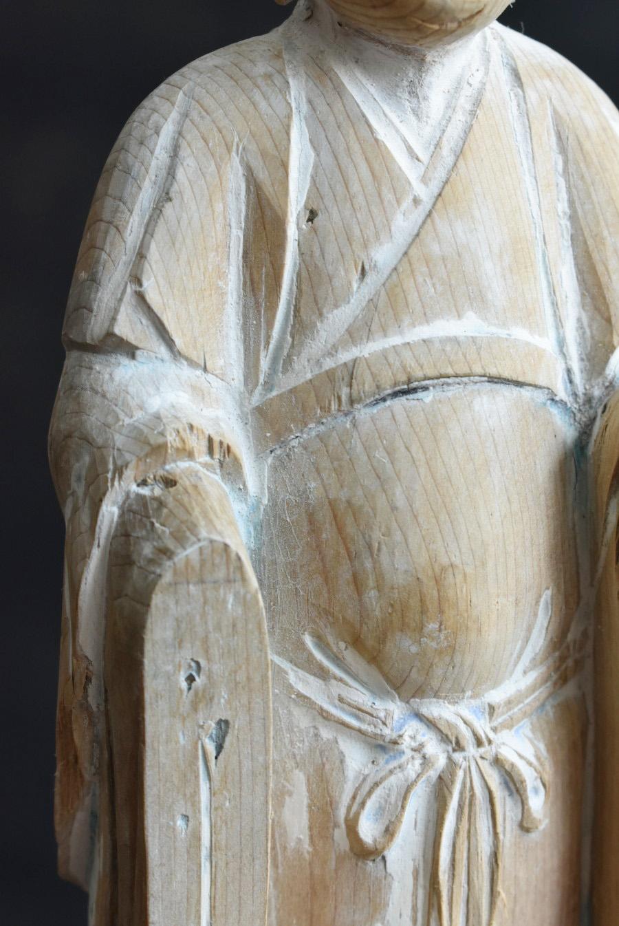 Estatuas de Buda de madera del periodo Edo en Japón/1800-1868/Periodo Edo tardío en venta 4