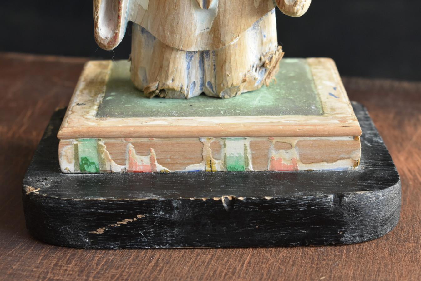Estatuas de Buda de madera del periodo Edo en Japón/1800-1868/Periodo Edo tardío en venta 8