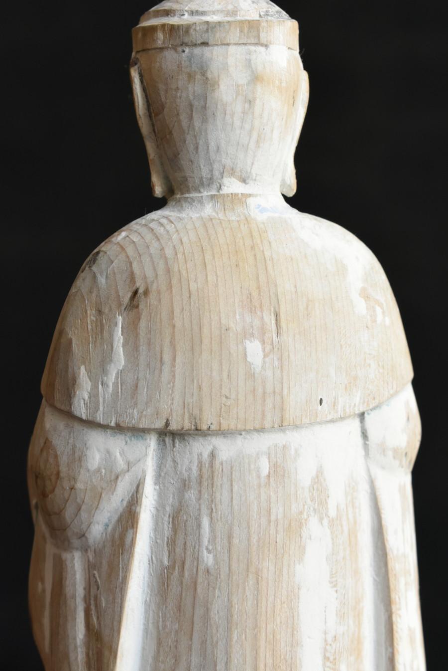 Estatuas de Buda de madera del periodo Edo en Japón/1800-1868/Periodo Edo tardío en venta 10