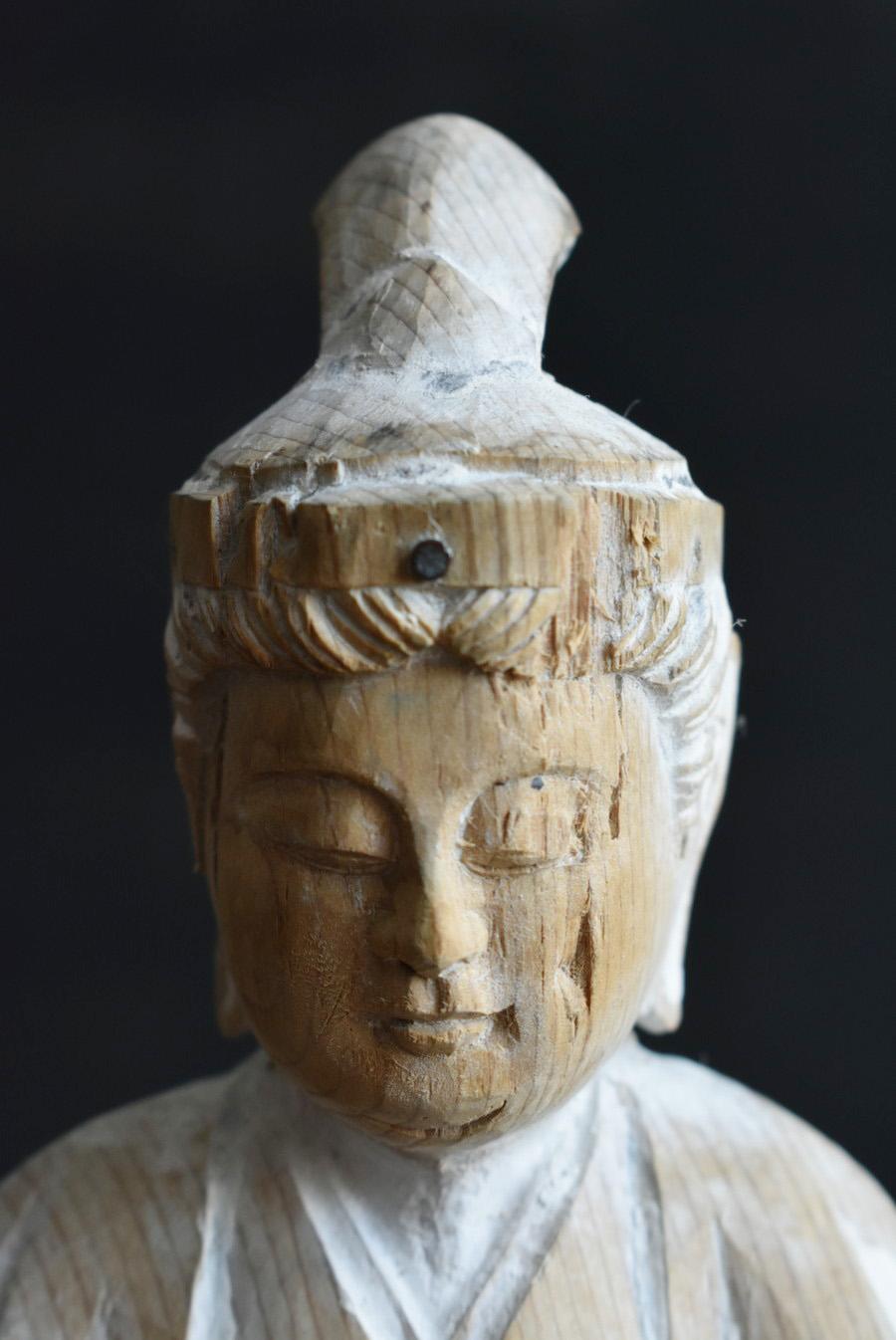 Estatuas de Buda de madera del periodo Edo en Japón/1800-1868/Periodo Edo tardío en venta 2