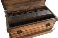 Wooden Cabinet Maker's Tool Chest